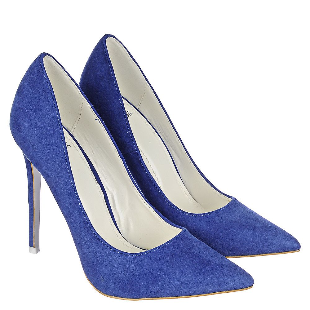 womens blue heels