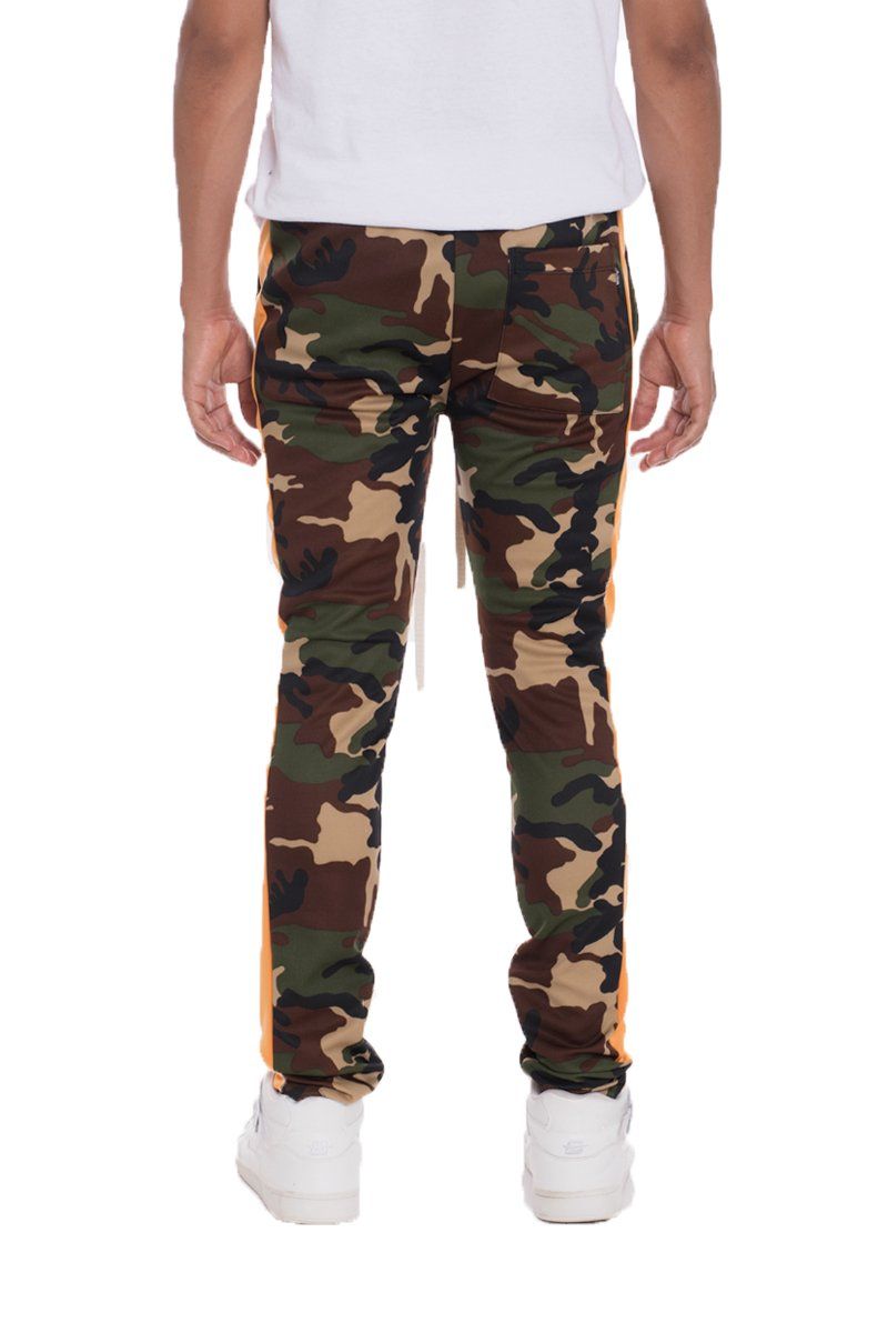 Camo pants orange on sale stripe