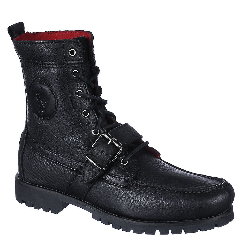 POLO RALPH LAUREN Men's Ranger Black Boots 812521231001-001 - PLNDR