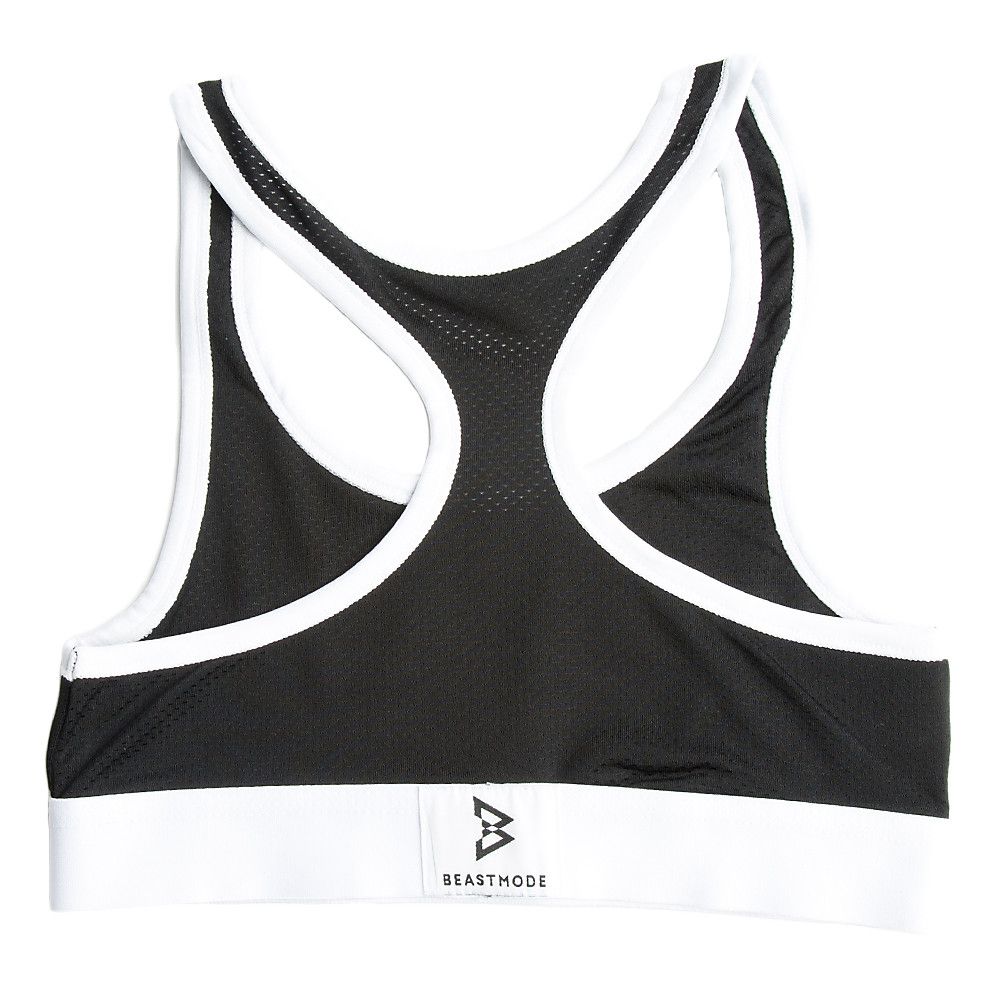 PSD Women's White and Black Sports Bra 41171004 Karmaloop
