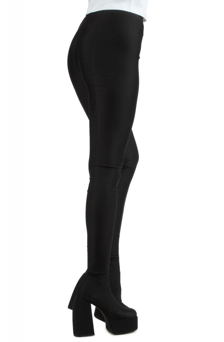 AZALEA WANG PLATFORM PANT BOOT HEYHEYBLK Karmaloop