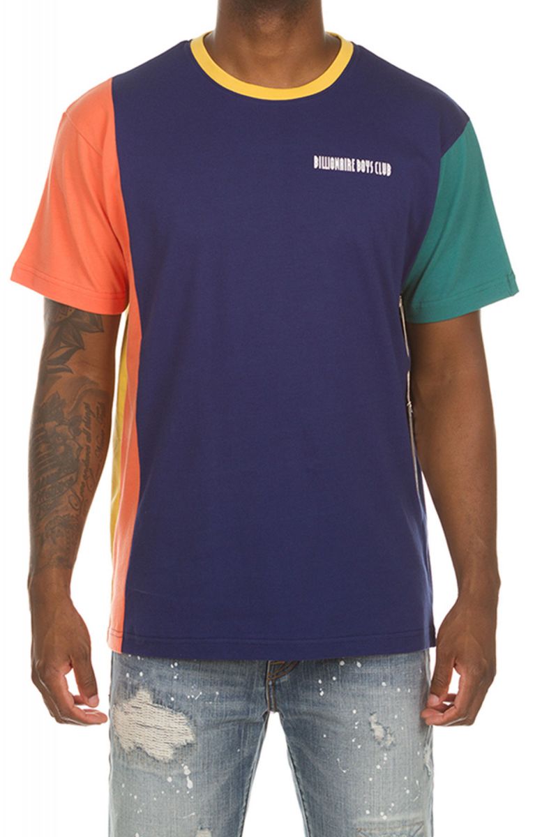 BILLIONAIRE BOYS CLUB Split Decision Short Sleeve Knit in