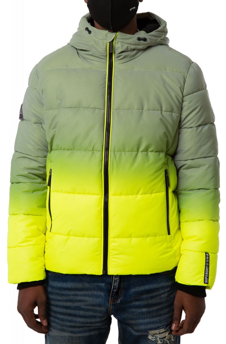 SUPERDRY Ombre Reflective Puffer Jacket M5010330A - Karmaloop