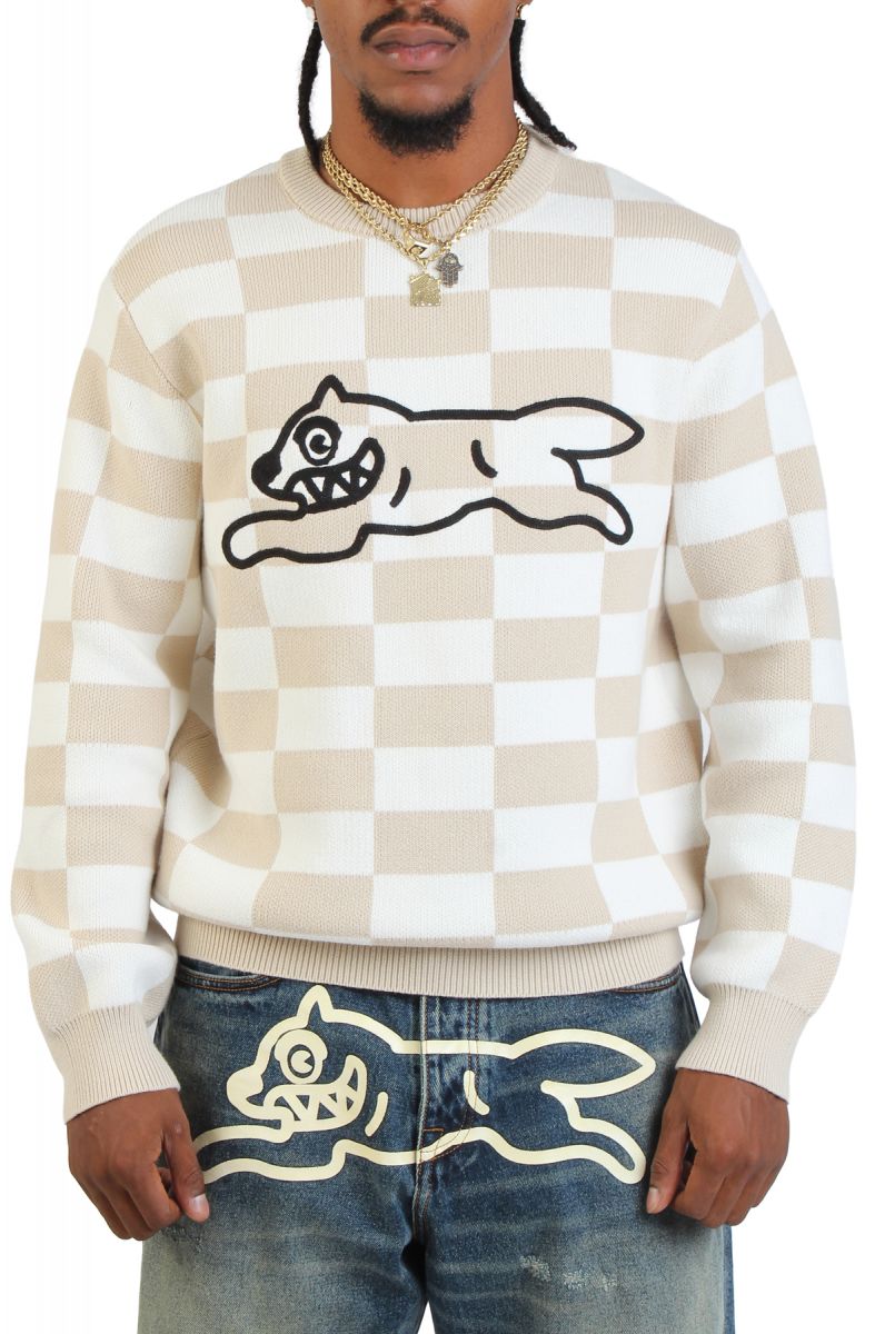ICE CREAM Checker Sweater 451-7500ANT - Karmaloop