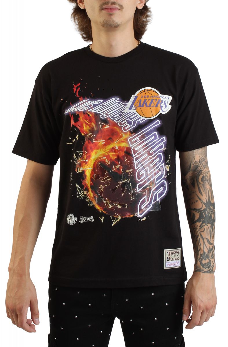 MITCHELL & NESS NBA Los Angeles Lakers Blaze T-Shirt TP12212