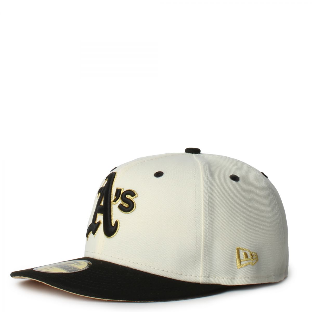 NEW ERA CAPS Oakland Athletics Chrome Fitted Hat 70804526 - Karmaloop