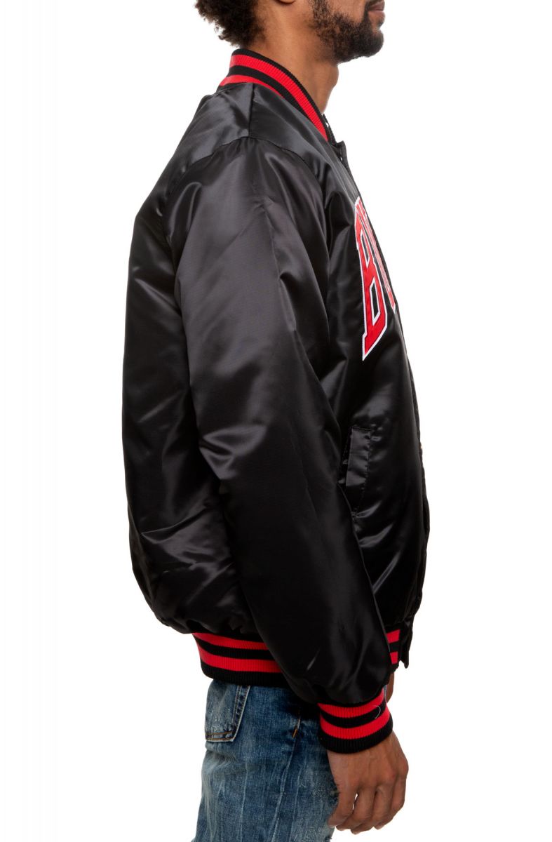 STARTER Chicago Bulls Champs Patches Jacket LS230571 - Karmaloop