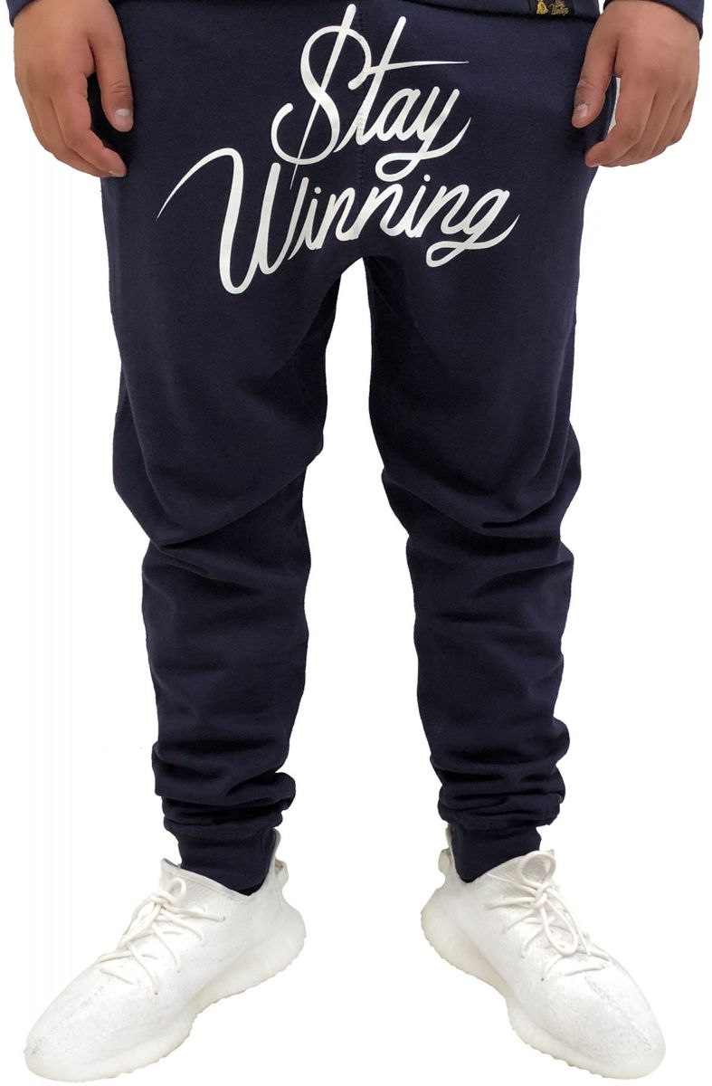 lyle and scott joggers navy