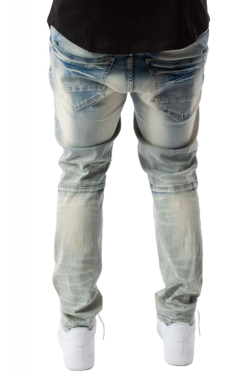 SMOKE RISE Trep Clean Redux Mudd Jeans JP21501-LBMUD - Karmaloop