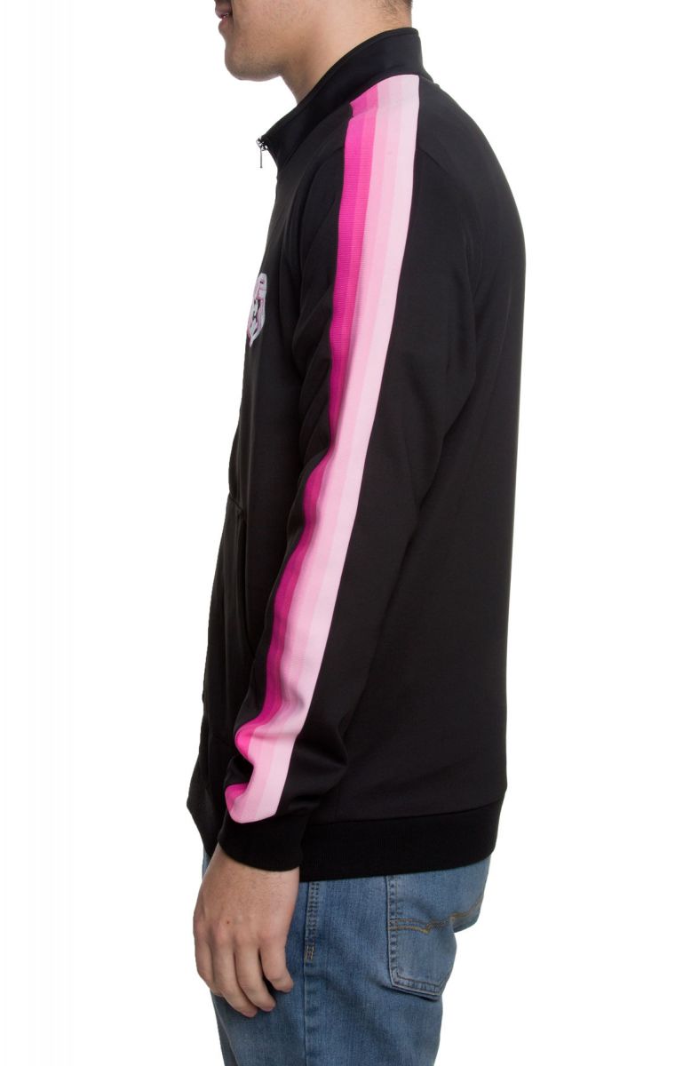PINK DOLPHIN The Men's Splash Track Jacket PSI1966STJBLBLK Karmaloop