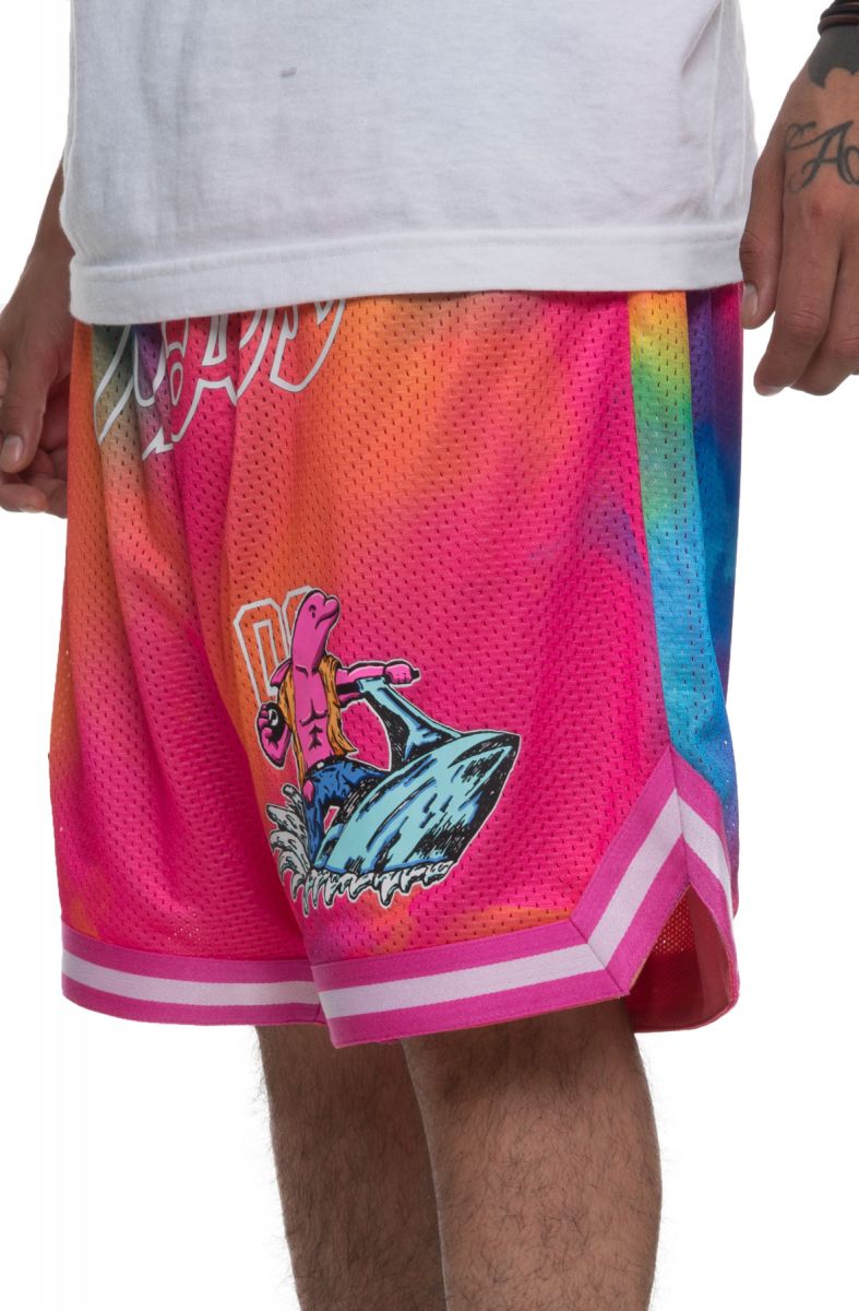 PINK DOLPHIN Rare Vibes Shorts in Pink US11933RVPI Karmaloop