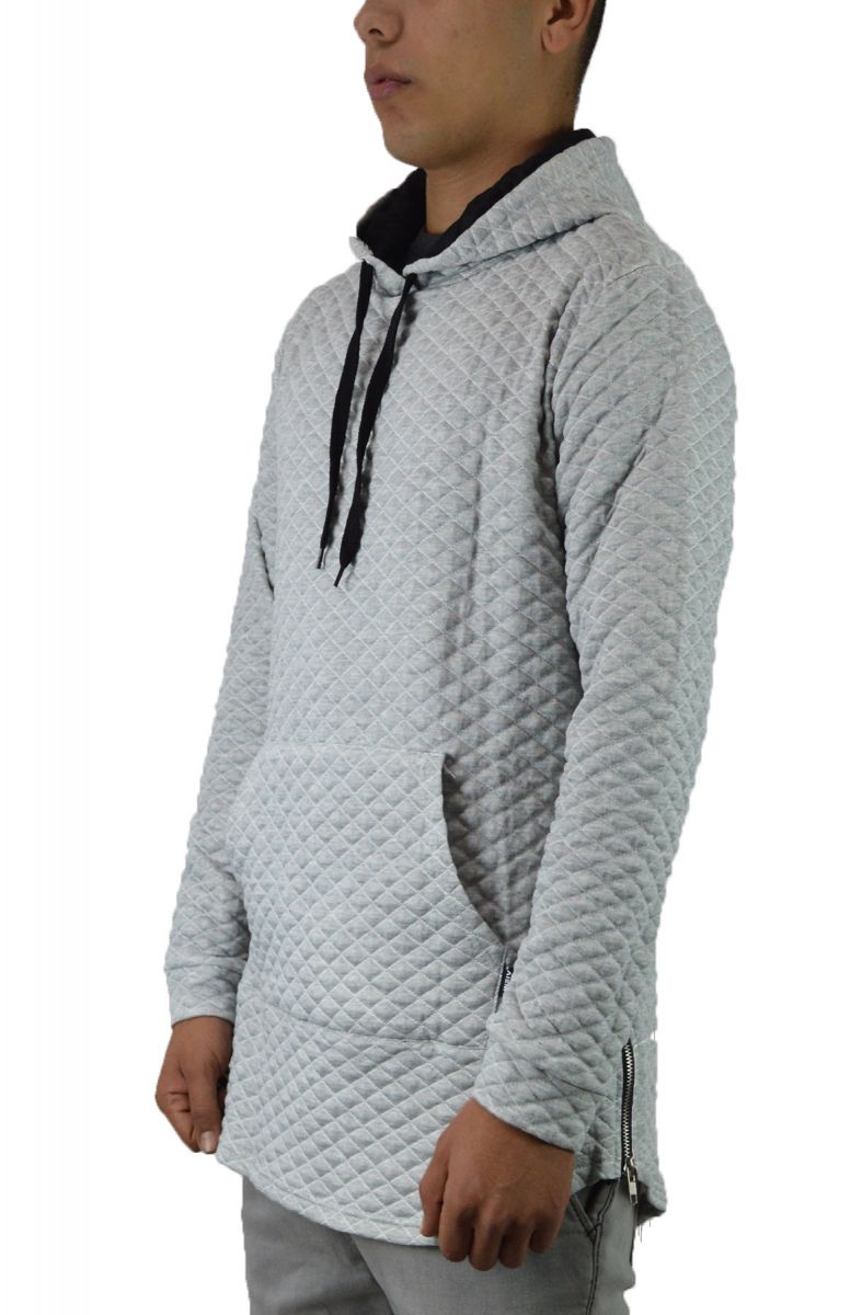 WEIV Quilted Blanket Pullover Grey 50010500GREY - PLNDR