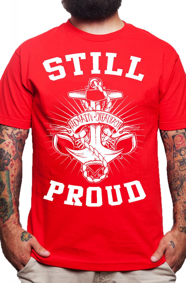 STILL PROUD Remain Steadfast Red T-Shirt 0000SP-25 - Karmaloop