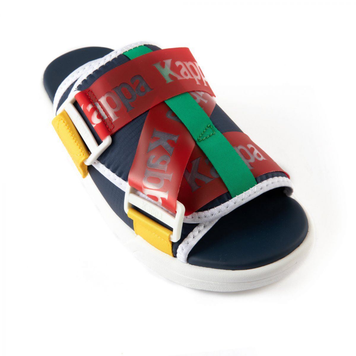 NEW KAPPA Sandals authentic MITEL 3118c8w Kappa Authentic Mitel 1 Slides Grade-School – DTLR main image 2