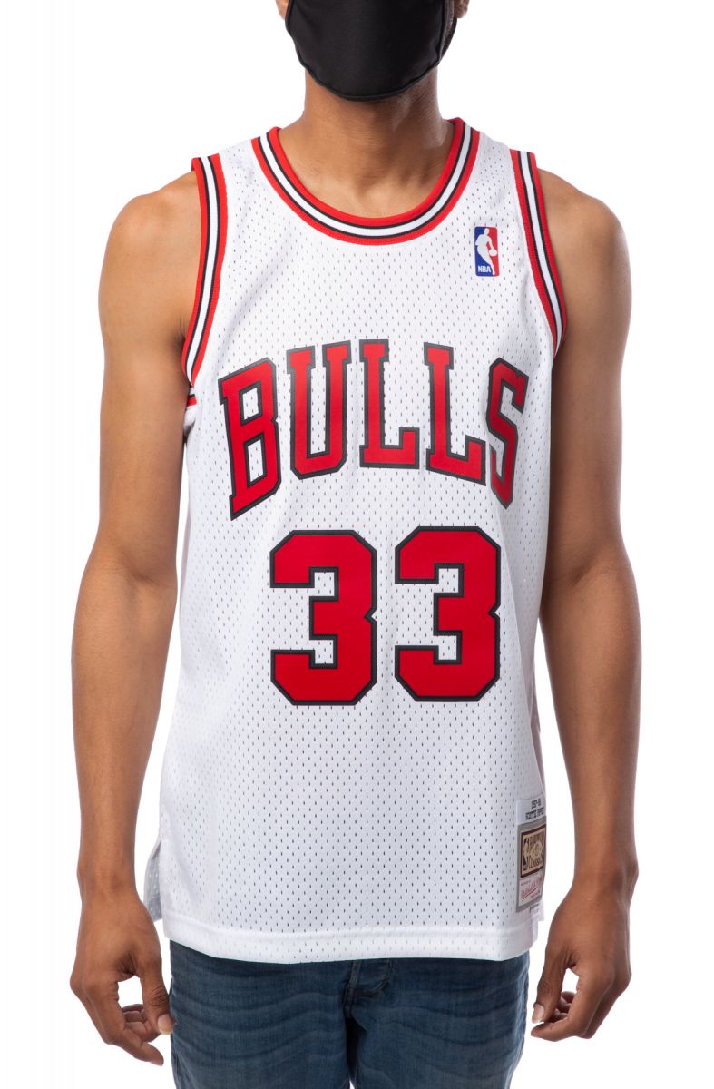 Mitchell & Ness ASTRO SWINGMAN JERSEY - CHICAGO BULLS Grey