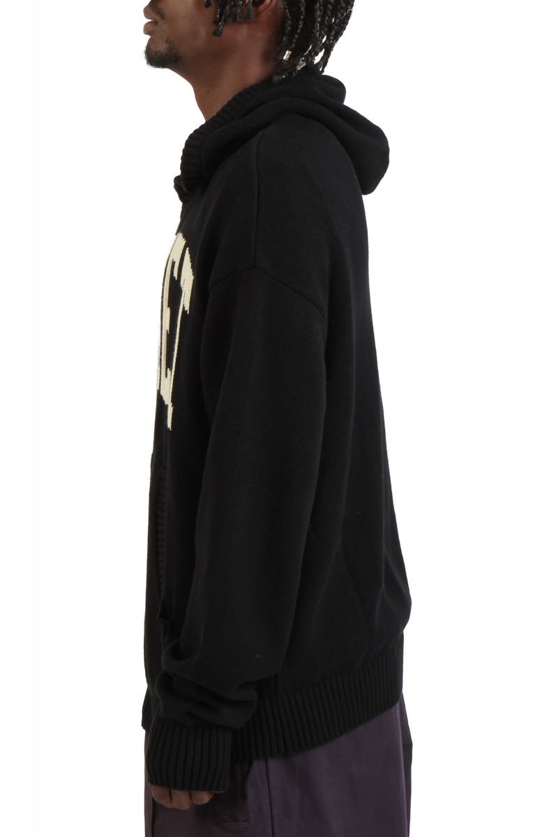 MARKET Classic Logo Full-Zip Hoodie MKT25FW-HD0299BLK - Karmaloop