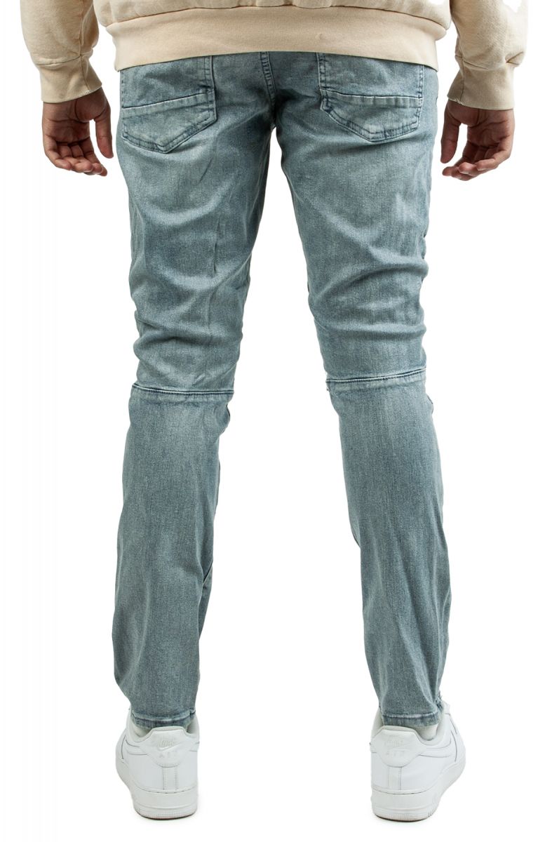 SMOKE RISE Engineered V3 Jeans JP-23135SK BLUE - Karmaloop