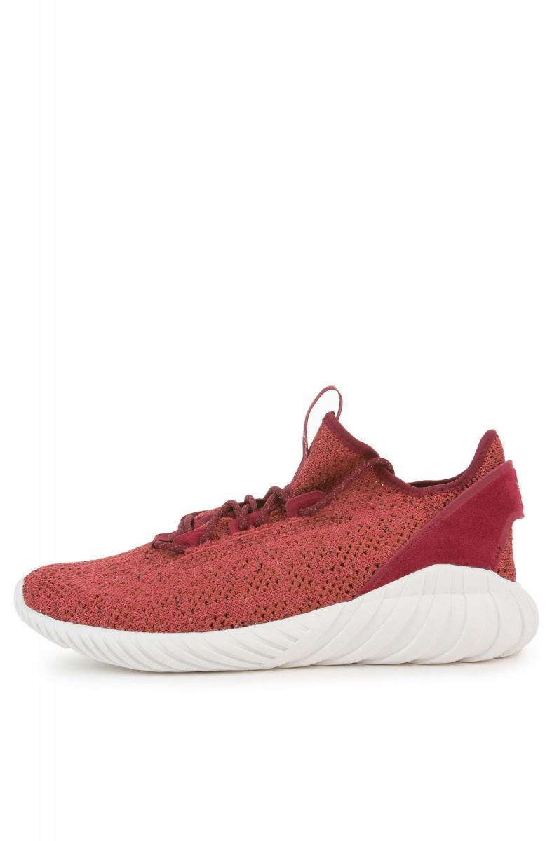 Arriesgado caliente administración ADIDAS The Tubular Doom Shock PK in Mystery Red, Burgundy and White  BY3560-RED - PLNDR