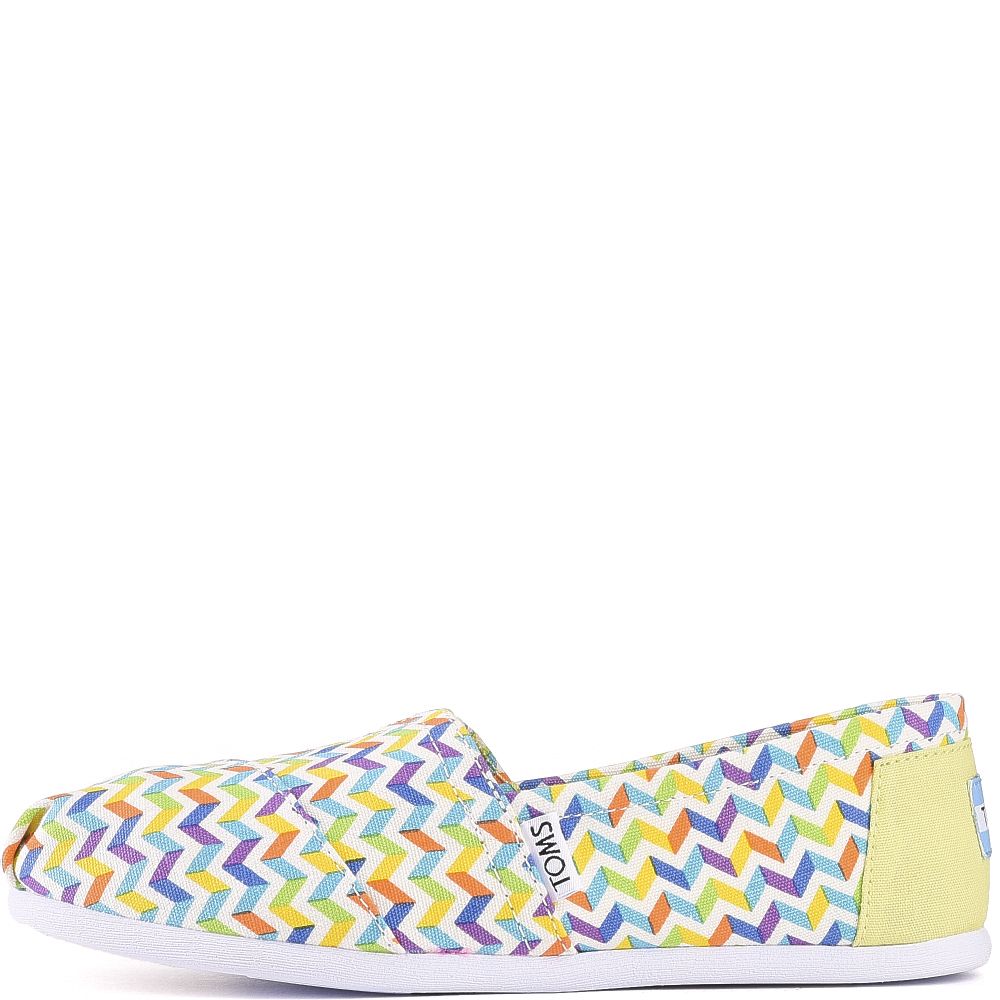 toms canvas flats
