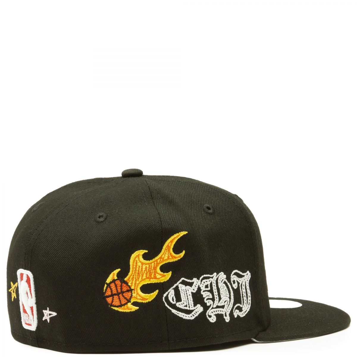 NEW ERA 59 FIFTY NBA CHICAGO BULLS SINCE 1966 SCRIBBLE FITTED MENS