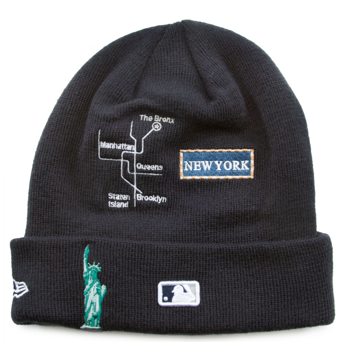New Era New York Yankees World Series Patch Cuff Knit