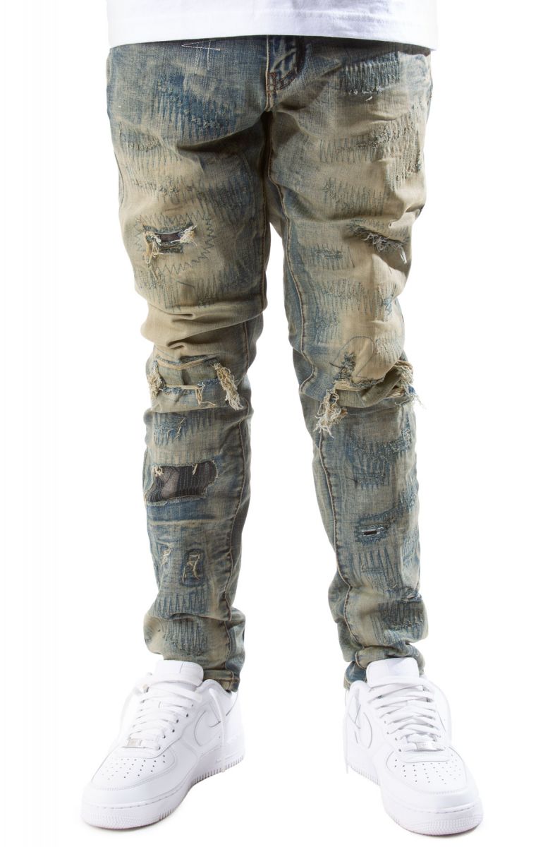 EMBELLISH Bertha Ripped Jeans EMBHOL21-1-23 - Karmaloop