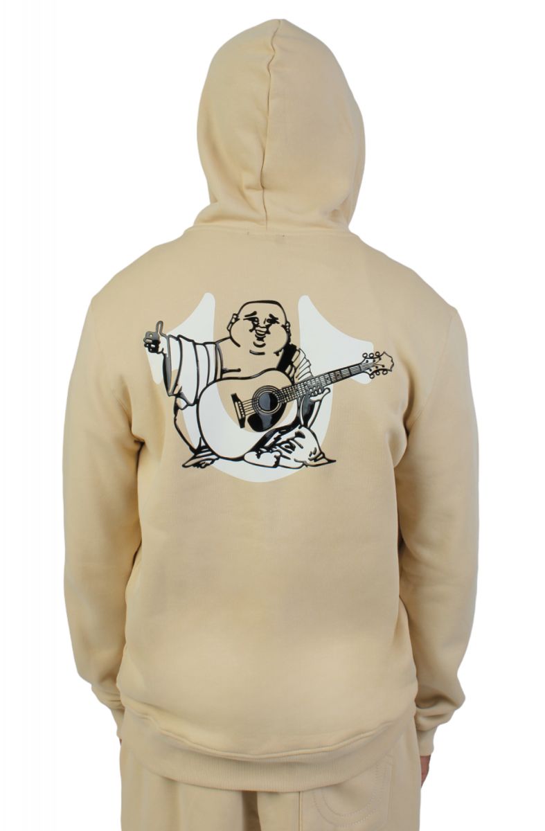 True religion men's hotsell buddha logo zip hoodie