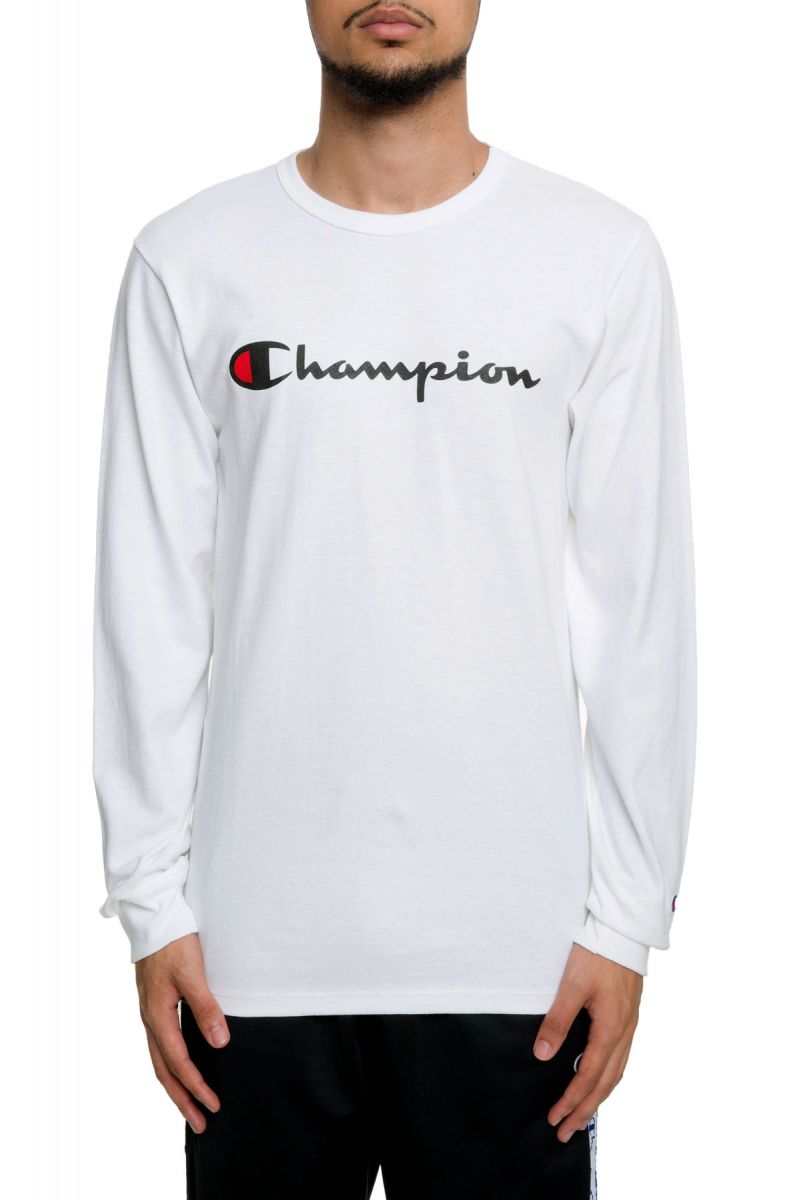 champion script long sleeve