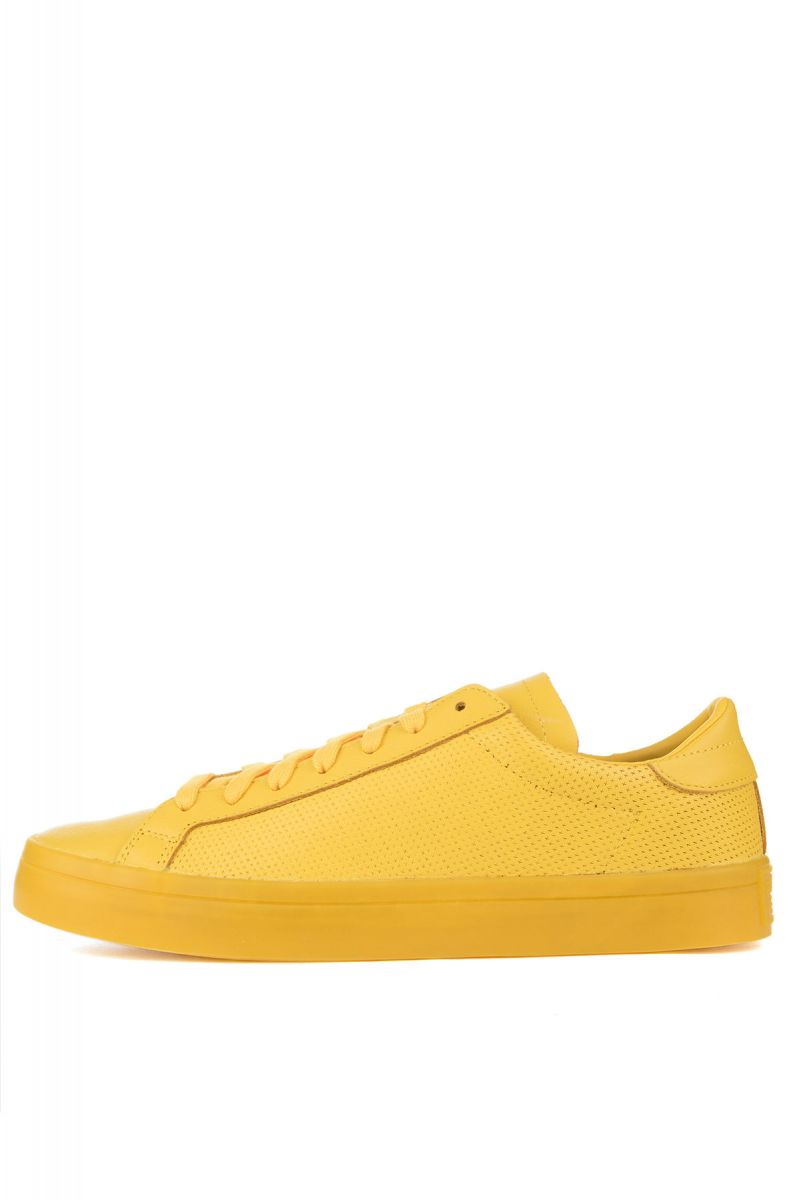 ADIDAS The Court Vantage ADICOLOR Sneaker in Yellow S80254 - PLNDR