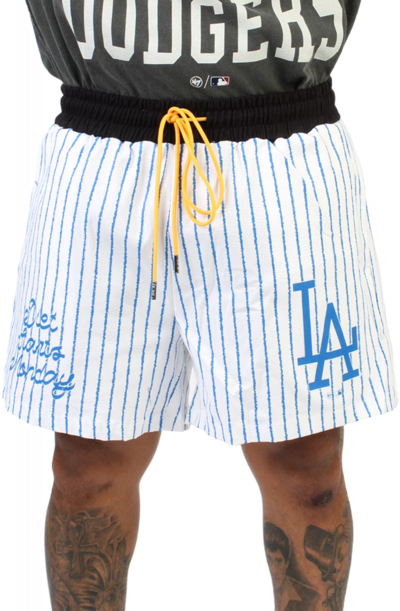 DIET STARTS MONDAY Dodgers Pinstripe Shorts DSM-MLB23-24