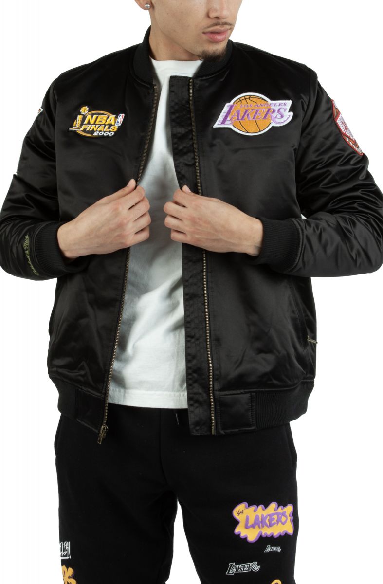 Nba Satin Bomber Jacket