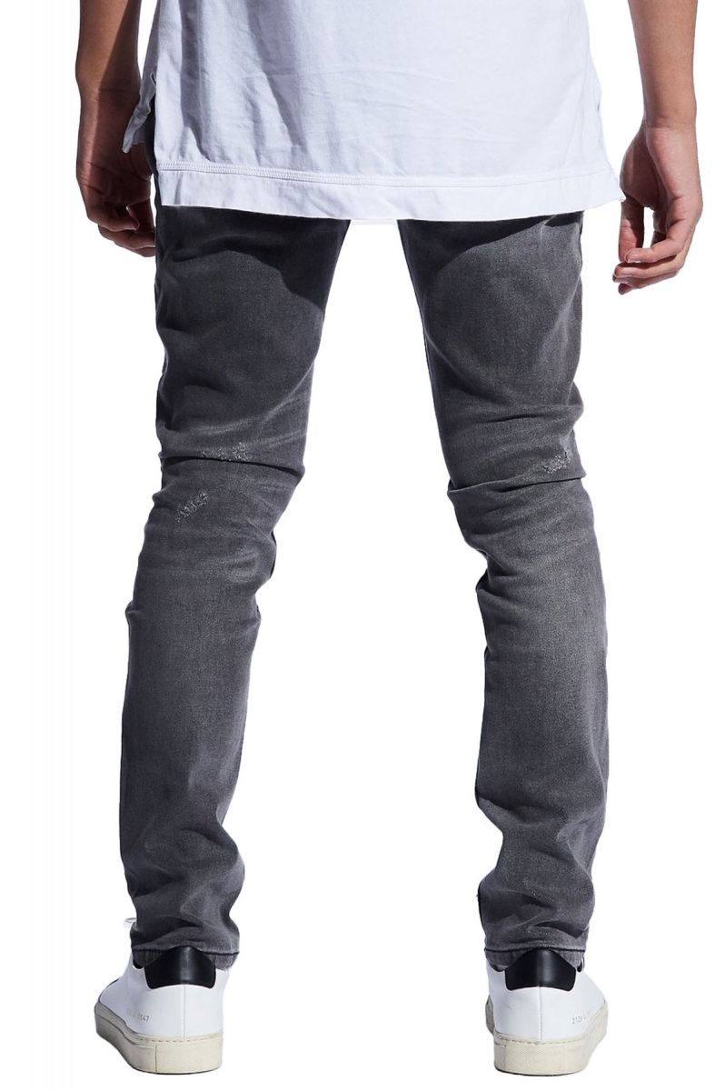 EMBELLISH Goodwin Denim in Grey EMBSU119-105 - Karmaloop