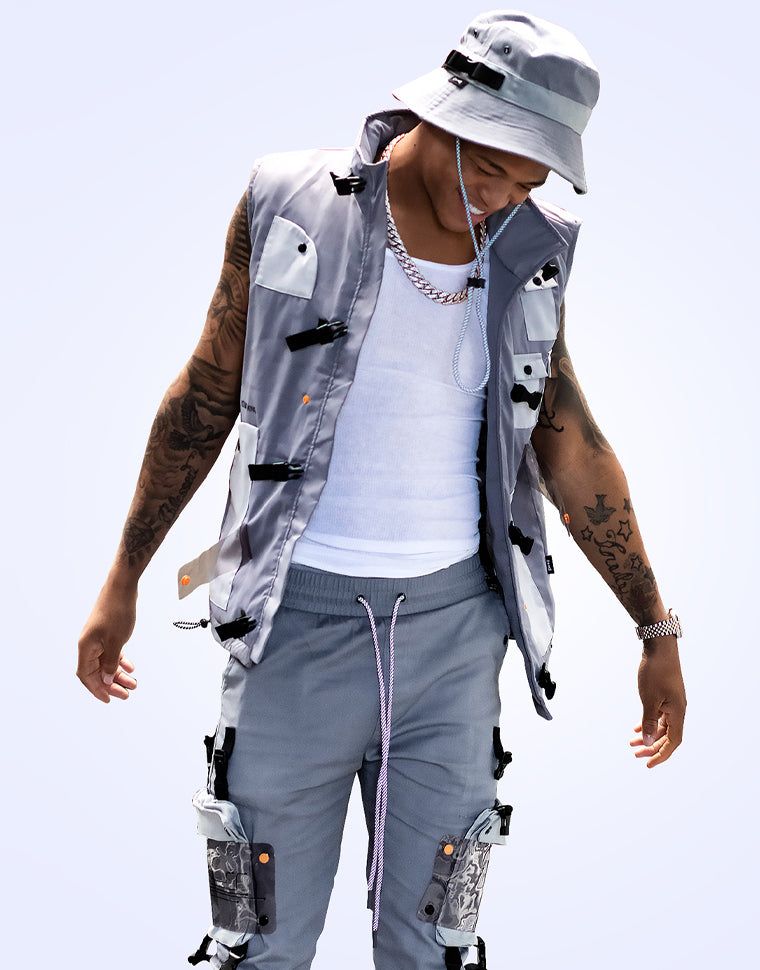 THE HIDEOUT CLOTHING YK Tech Jungle Bucket Hat HDTCLTHNG-FD2C83 ...