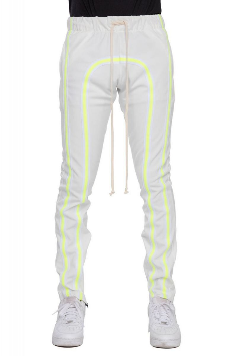 neon green track pants