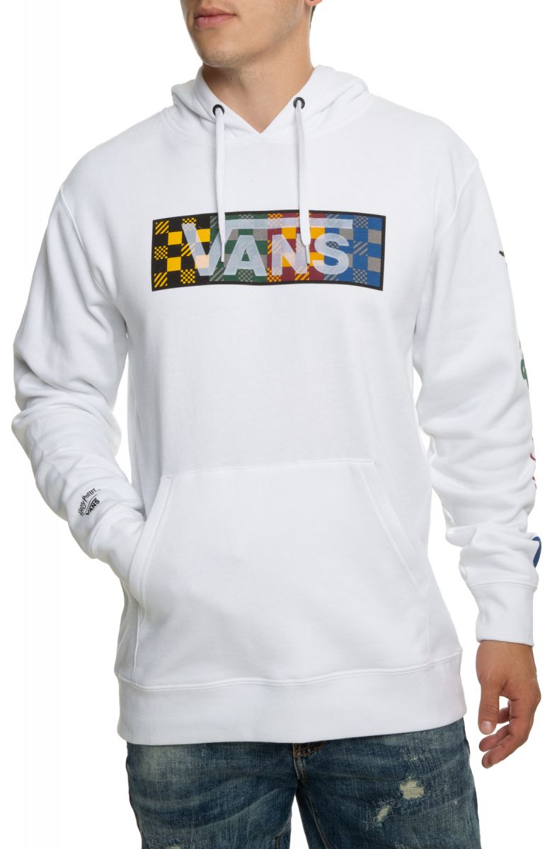 VANS Harry Four Houses Pull Over Hoodie in White VN0A456WWHT -