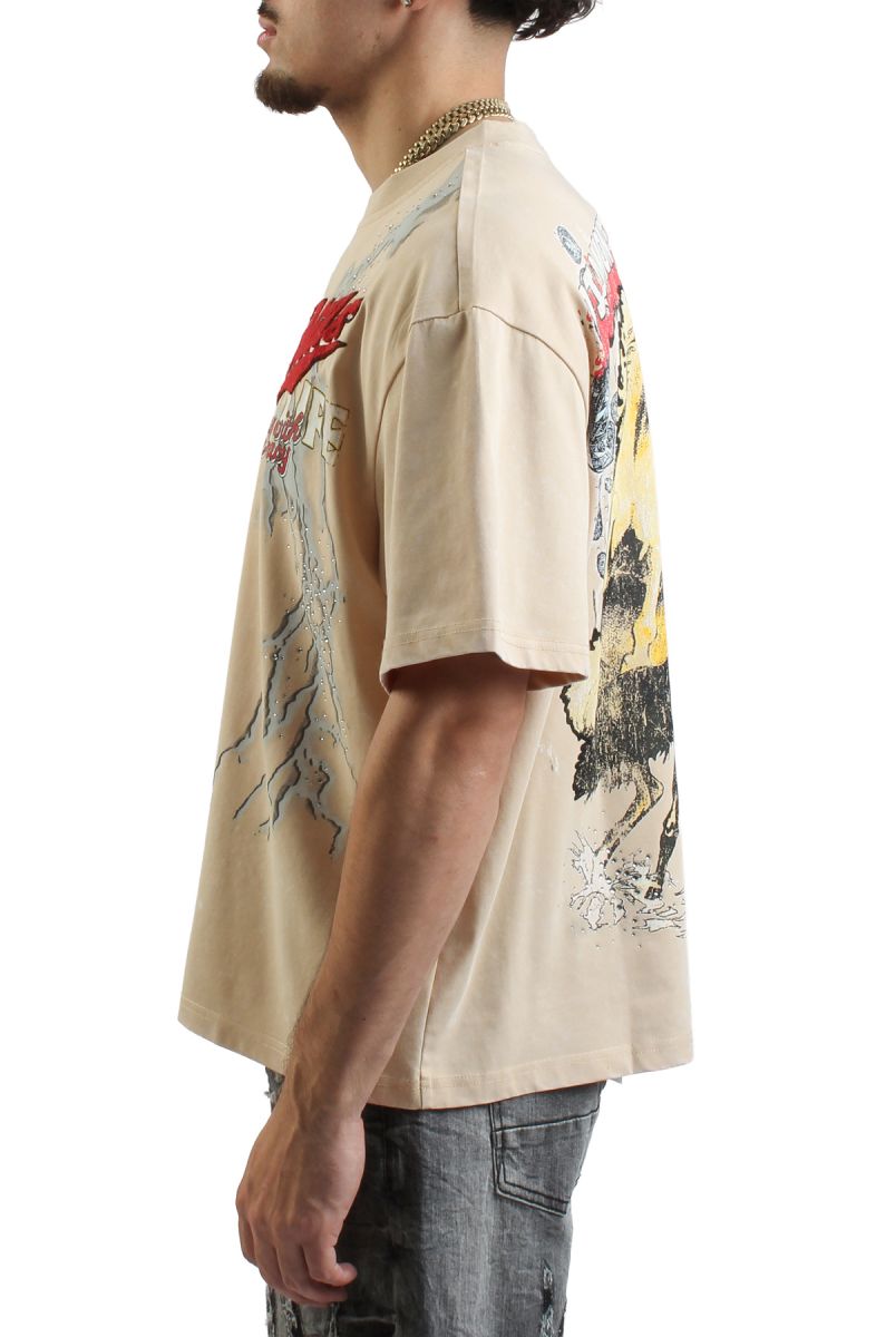 SMOKE RISE Diamonds in the Rough T-Shirt KT25274TSKZ-CLAY - Karmaloop