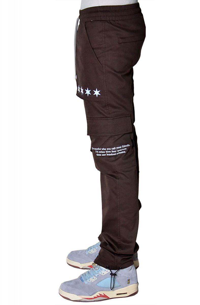 flared cargo pants mens