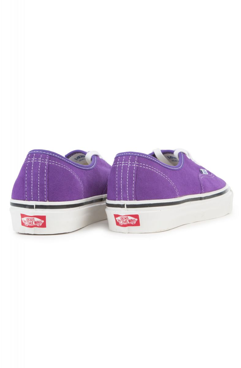 VANS The Unisex Authentic 44 DX in OG Bight Purple Suede VN0A38ENQSW ...