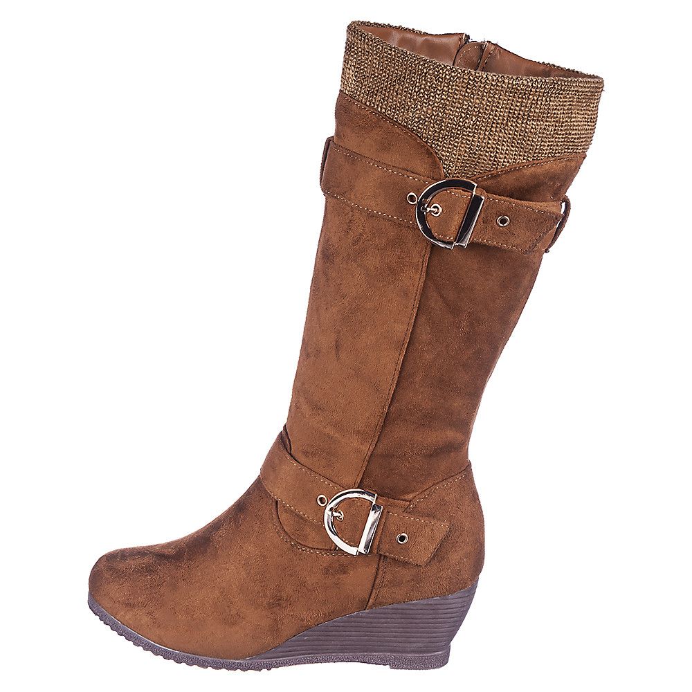 SOLE LA VIE Women's Wedge Pocket Boot Monicca 3 S MONICCA-3-P-S/CAMEL ...