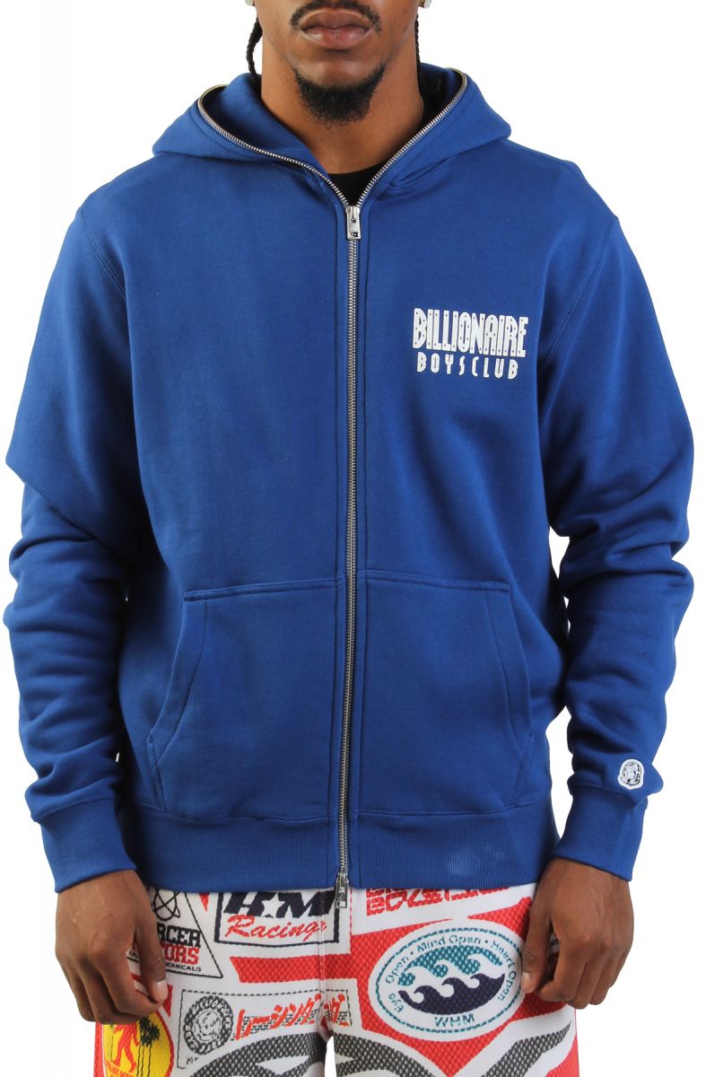 BILLIONAIRE BOYS CLUB Astro Zip Hoodie 861-1301-BLU - Karmaloop