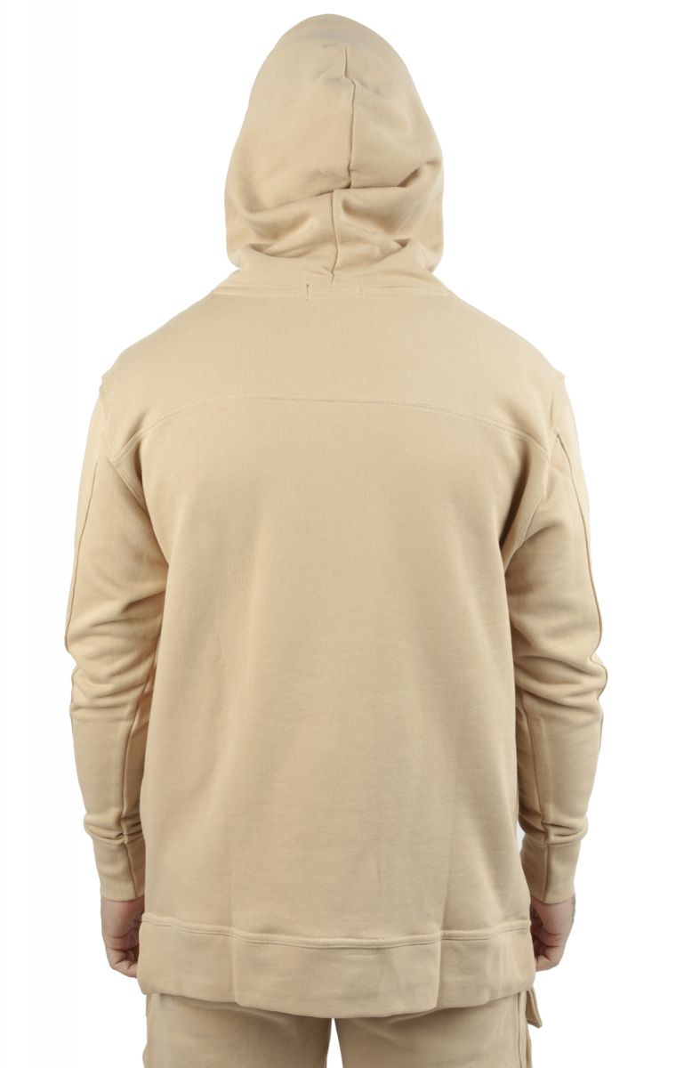 FAIRFAX ART DEPARMENT Stash Pocket Side Zip Hoodie FFXHOODIE001