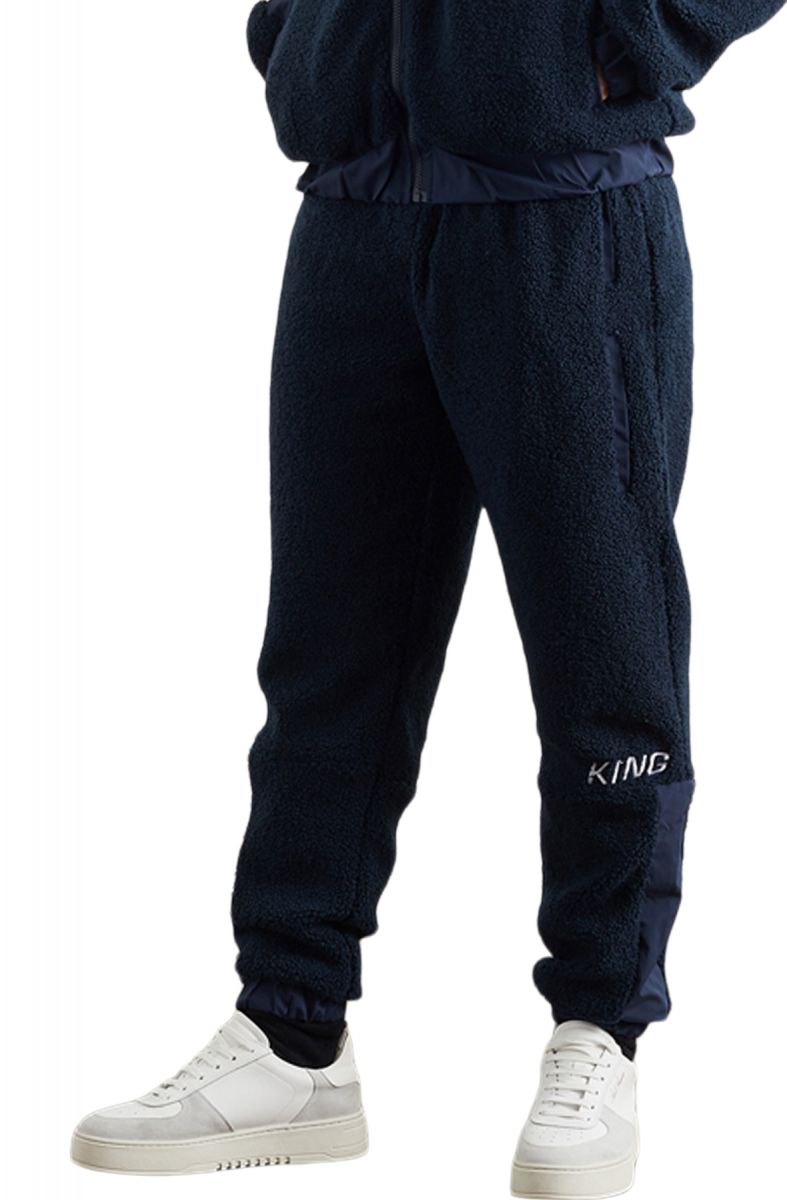 sherpa lined tracksuit bottoms