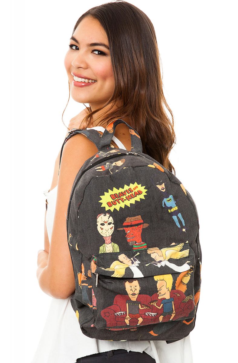 O-Mighty Backpack Beavis & Butthead in Black