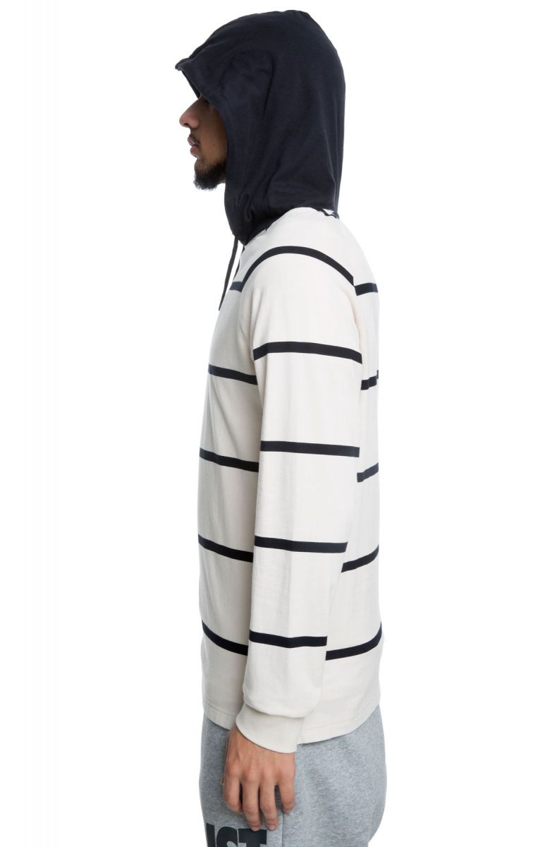 Huf striped online hoodie