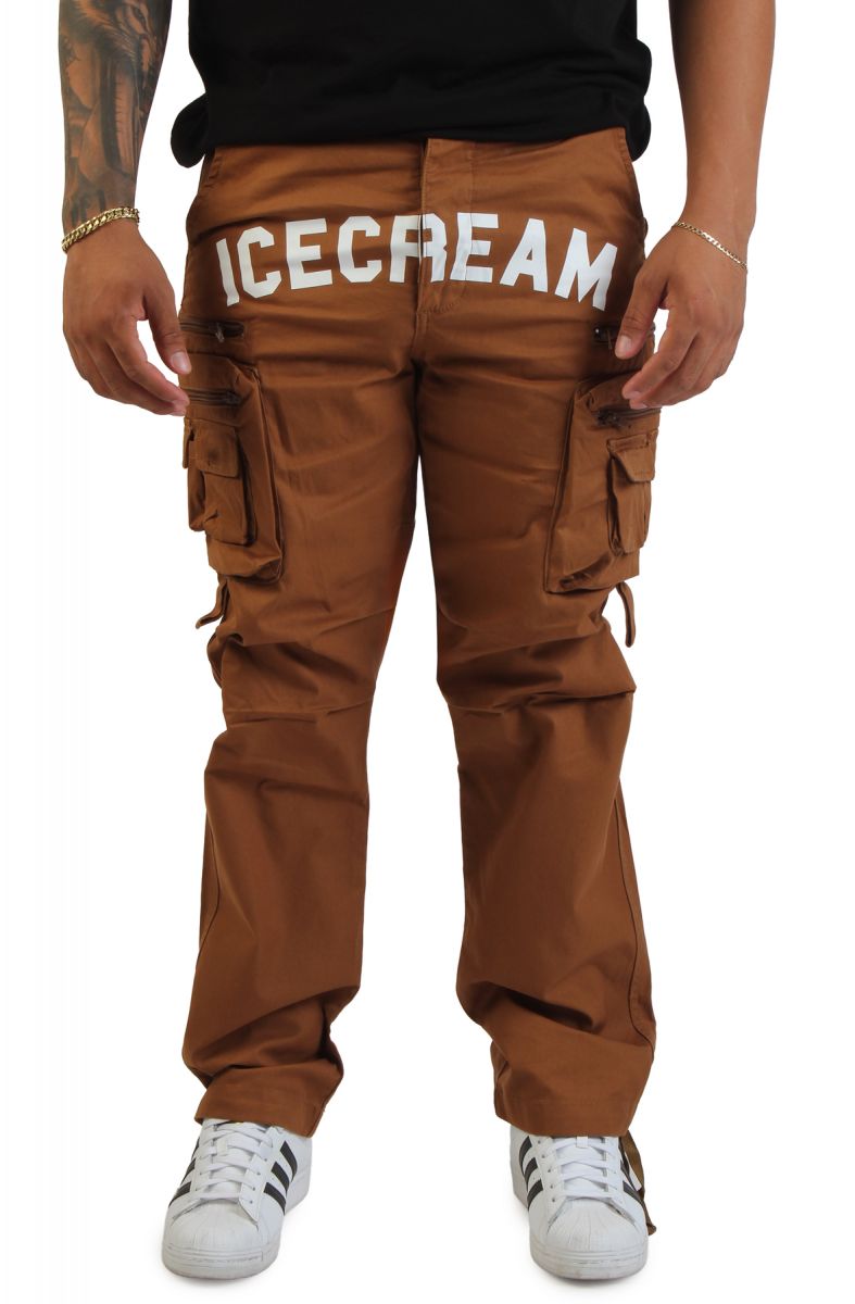 激安 新品 ICE CREAM アイスクリーム COFFEE PANTS ICE CREAM Coco Cargo Pants 451-6101-TFE - Karmaloop