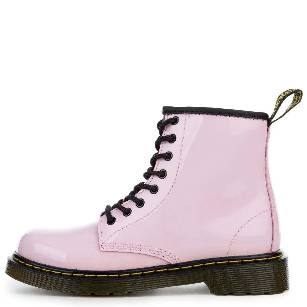 dr martens pink patent boots