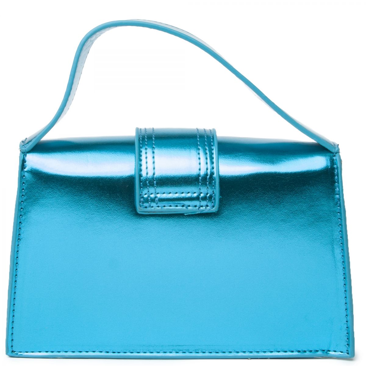 H&D ACCESSORIES, INC Metallic Flap Top Handle Crossbody Bag HPC5079TQ