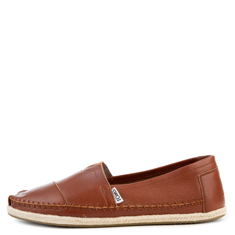 toms leather slip on