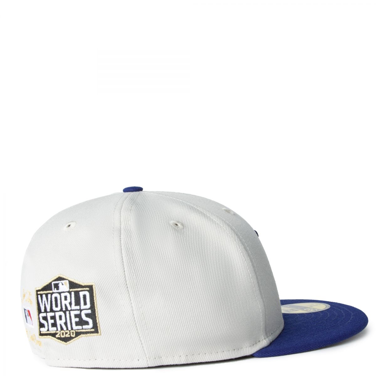 New Era Los Angeles Dodgers Royal Sugar Skull Sidepatch 59fifty Limited Edition Fitted Cap, bleu roi, 54-55