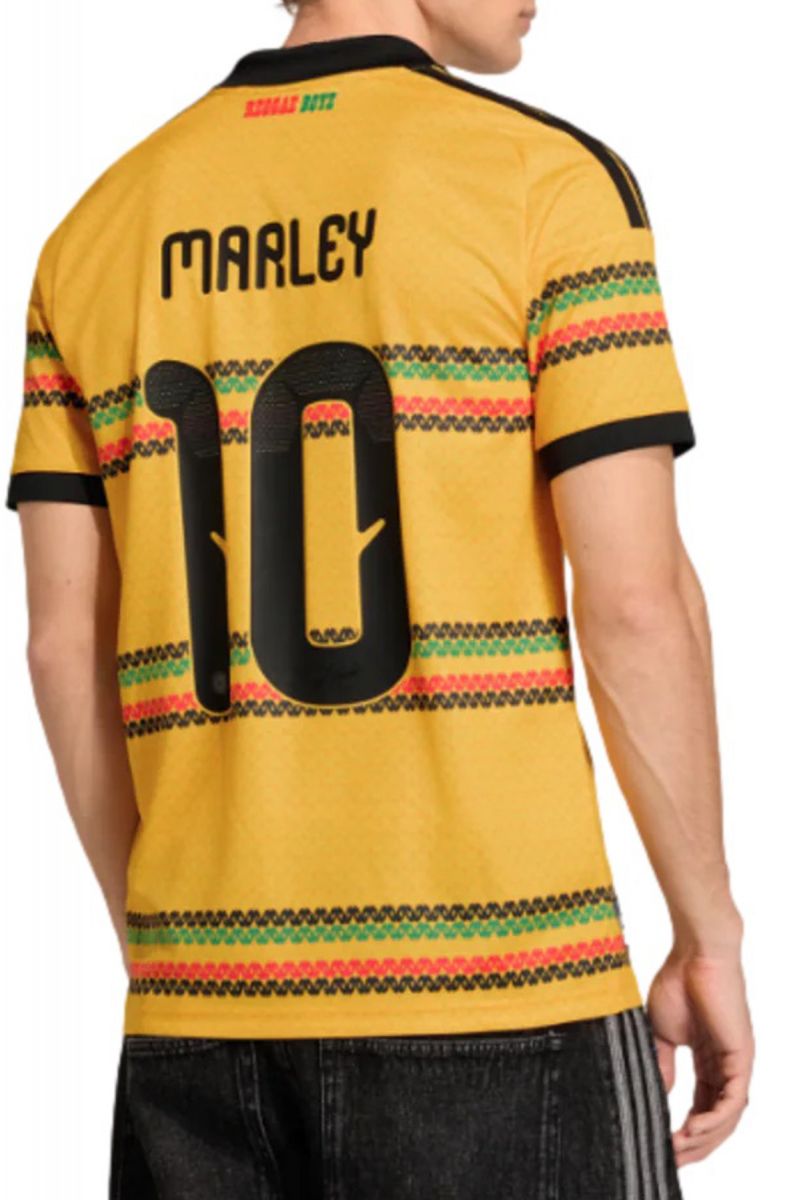 ADIDAS Jamaica 26 x Bob Marley Home Marley 10 Jersey KC8785